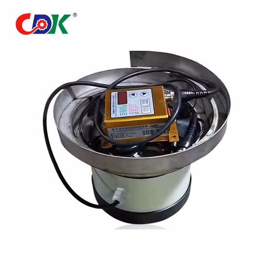 Équipement de l'industrie des machines, petit disque d'alimentation à bol vibrant
